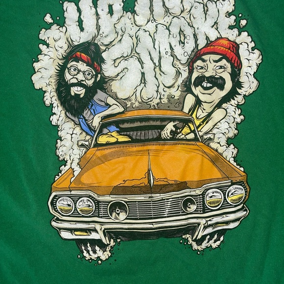 Cheech & Chong’s Up in Smoke Throwback T-Shirt: Adult XL: 420: Stoner Comedy - Picture 2 of 3